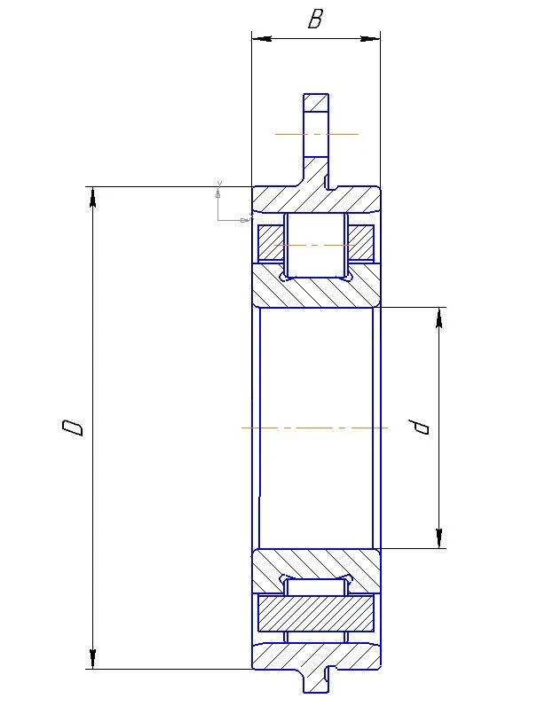 Rolling Bearing 4-812706Р-ТУ 3900-A