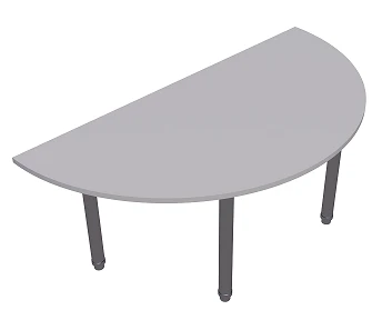 Half-Round Metal Table S.T.MK.5