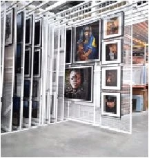 Compact Vertical Display Case for Depository Storage "ASKomplekt