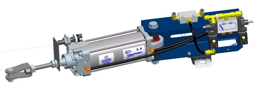 Pneumatic Door Actuator for Vehicles 40N1R63/116T1B051