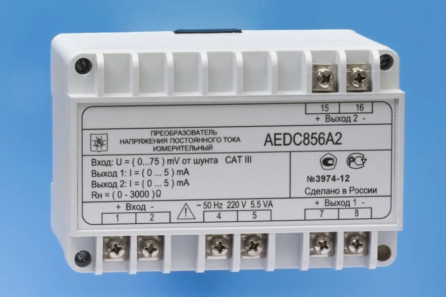DC Voltage Converter Measuring AEDC856