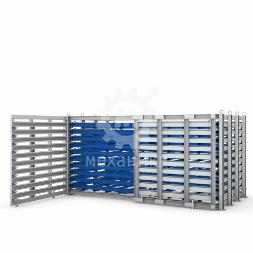 Horizontal Metal Sheet Storage Rack Series 1694