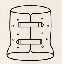 Rigid Lumbar Spine Brace for Maximum Support KRO-272