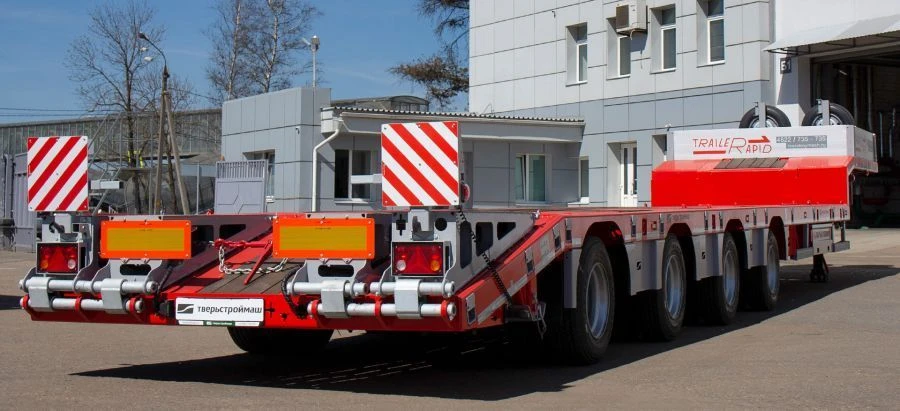 Specialized Heavy-Duty Semi-Trailer for Transporting Equipment - 993941-0022