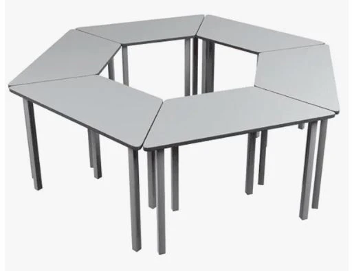 Single-seat Trapezoidal Table, STO