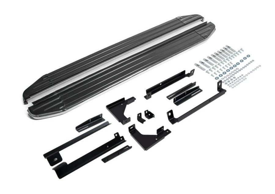 Premium Side Steps A173ALP with Mounting Kit for Hyundai Creta 2021+