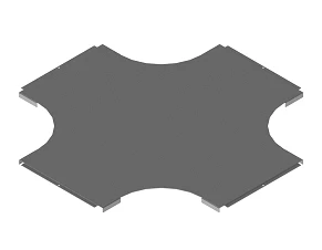 Cross-shaped Radius Tray Cover KL 000 XR15