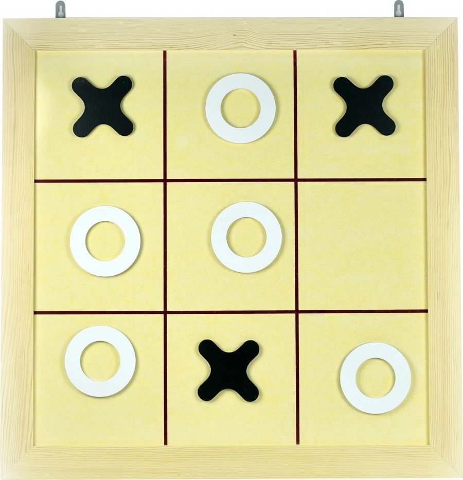 Classic Tic-Tac-Toe Game Panel