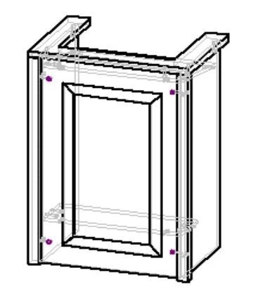 TS7 Presentation Stand with MDF Profile and Custom Color