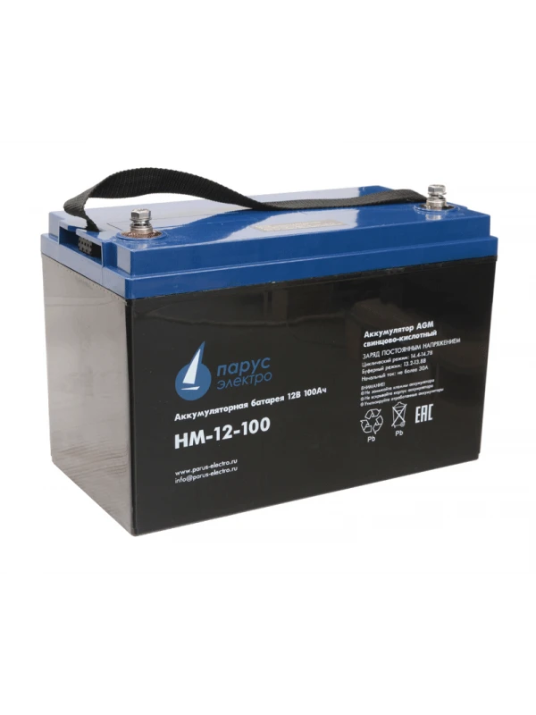 HM-12-100 AGM Lead-Acid Battery for UPS Systems