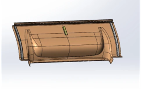 Complete Door Opening Mechanism Cover 5299-40-5702023