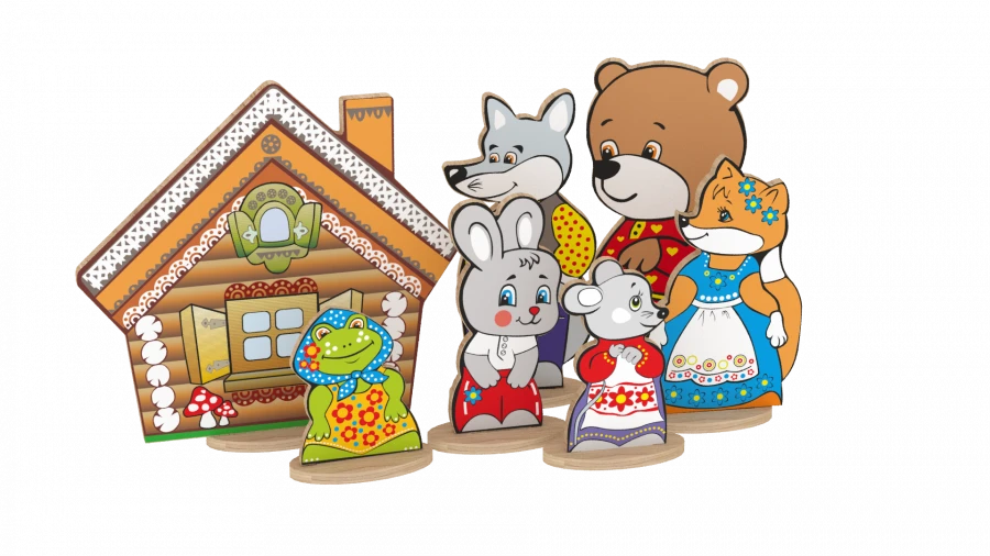Fairy Tale Characters Set 'Teremok' - Art. N-10