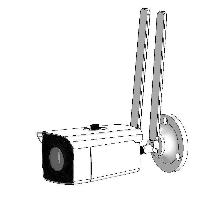 Digital Surveillance Camera 2MBER-27135-4