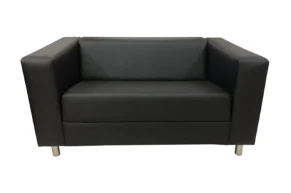 Eco-Leather Sofa with Wooden Frame, Model 00047