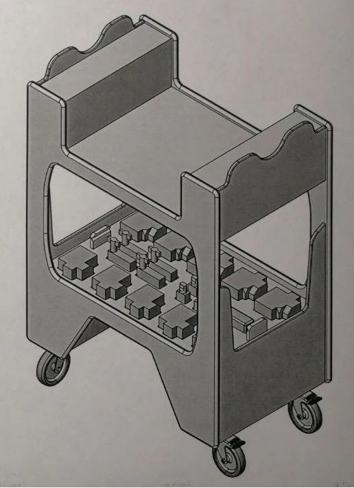 Mobile Lab Trolley LK-900 TP