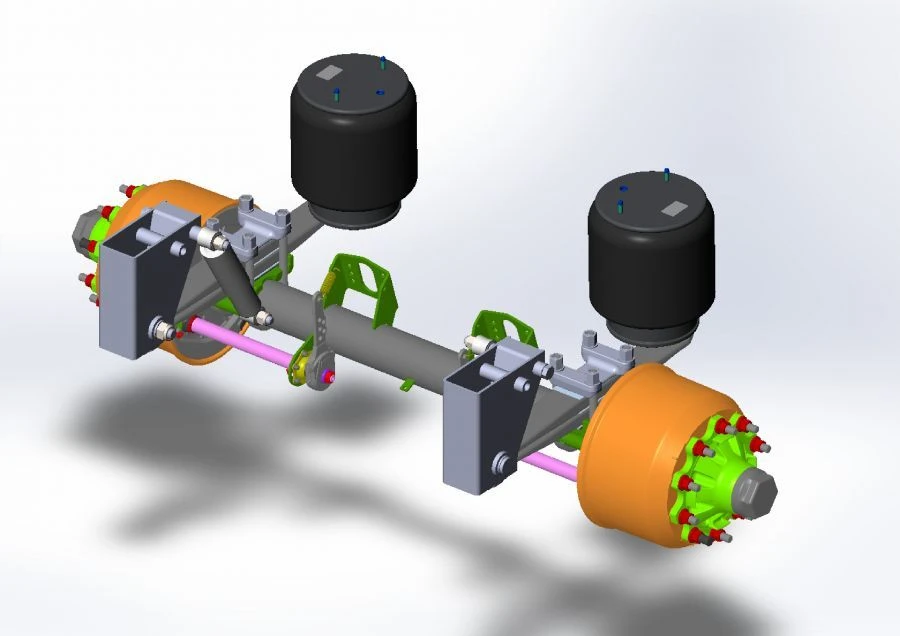 Axial Unit with Pneumatic Suspension AXL-11-RFSBPK-00