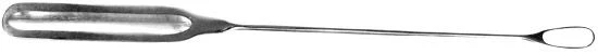 Sharp Rigid Uterine Curette "Recamier" No. 6
