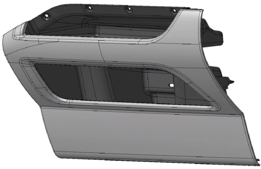 Glove Box Assembly for Right-Hand Drive Vehicles 1681941681