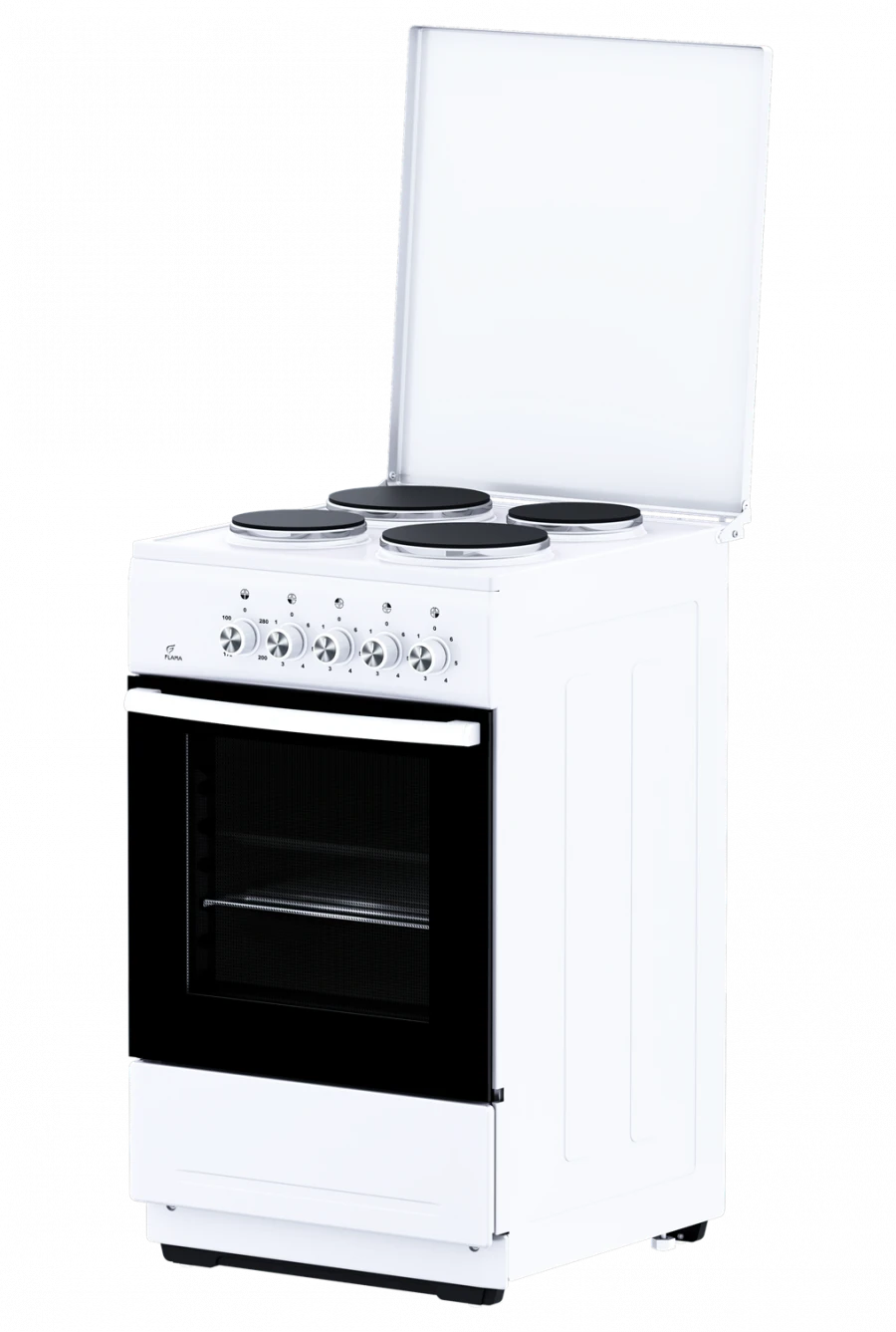 Electric 4-Burner Kitchen Stove with Oven FLAMA L FE 14010