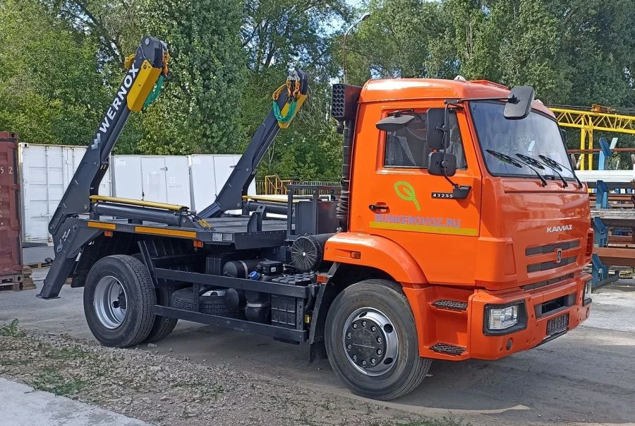 Container Garbage Truck 67076-2/102 for Solid Waste Management