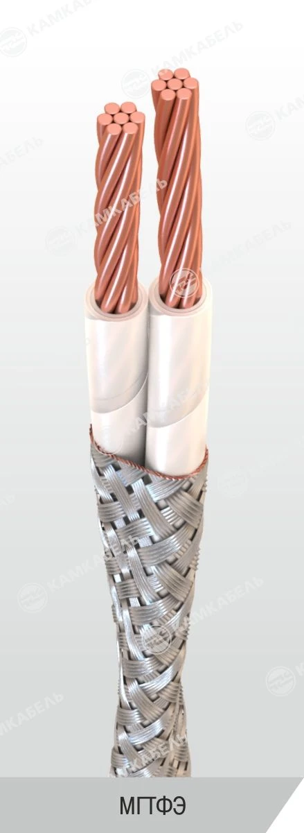 Heat-Resistant Wiring with Fluoroplastic Insulation, -60°C to +220°C