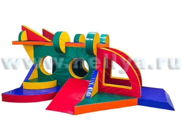 Space Ship Play Center "Nellya" - Vinyl Leather & Foam