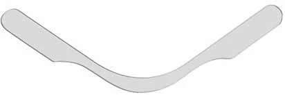 Metal Subgingival Matrices (Set of 12) No. 1.0929