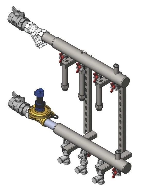Energy Comfort Floor Collector Unit, Type UPK