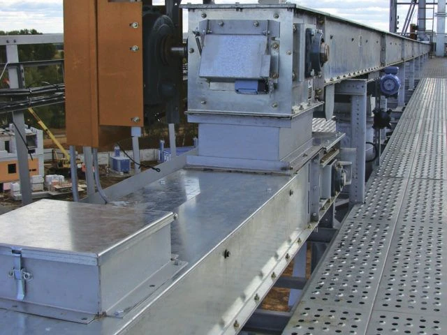 Chain Scraper Conveyor for Grain Transportation KС-1000