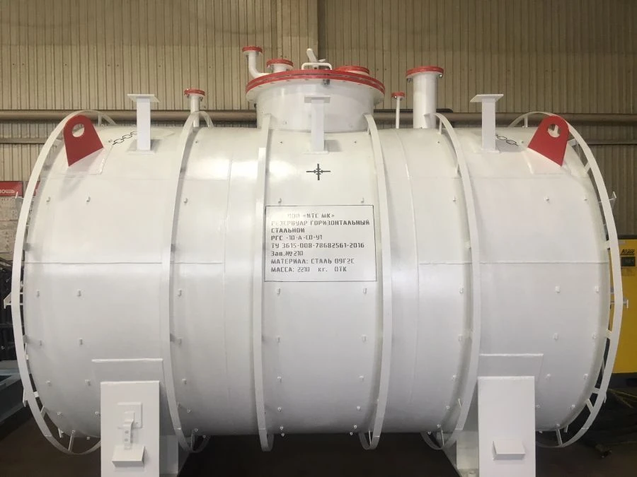 Horizontal Underground Tank with Heater, Model EPP