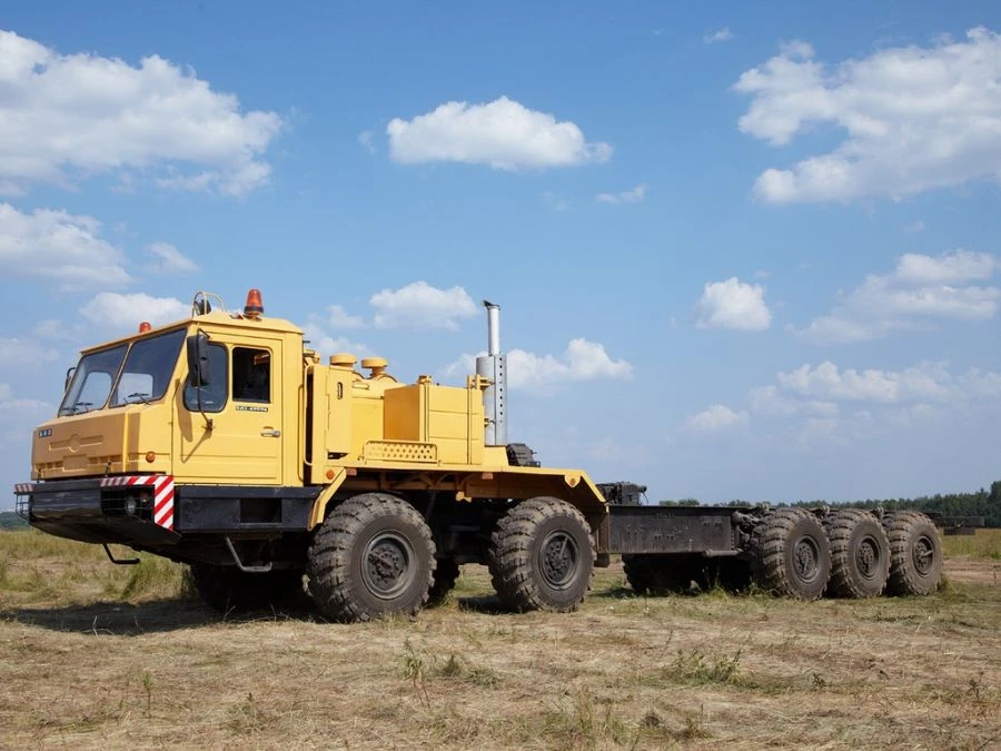 All-Terrain Tractor BAZ-69096 for Mounting Attachments