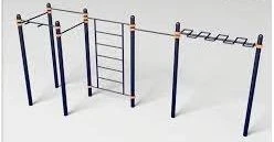 Swedish Wall Climbing Frame with Monkey Bar - Snake Model