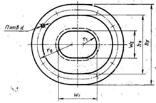 Reduced Side Castings Type V with Rivet or Bolt Fastening