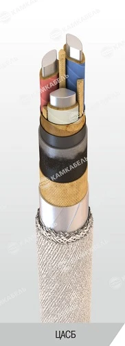 Power Cable with Aluminum Conductors and Paper Insulation, 6/10 kV