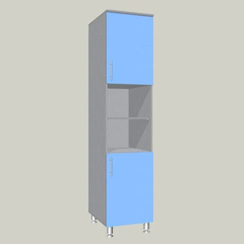 General Purpose Cabinet with Two Open Shelves Model MSHU-6