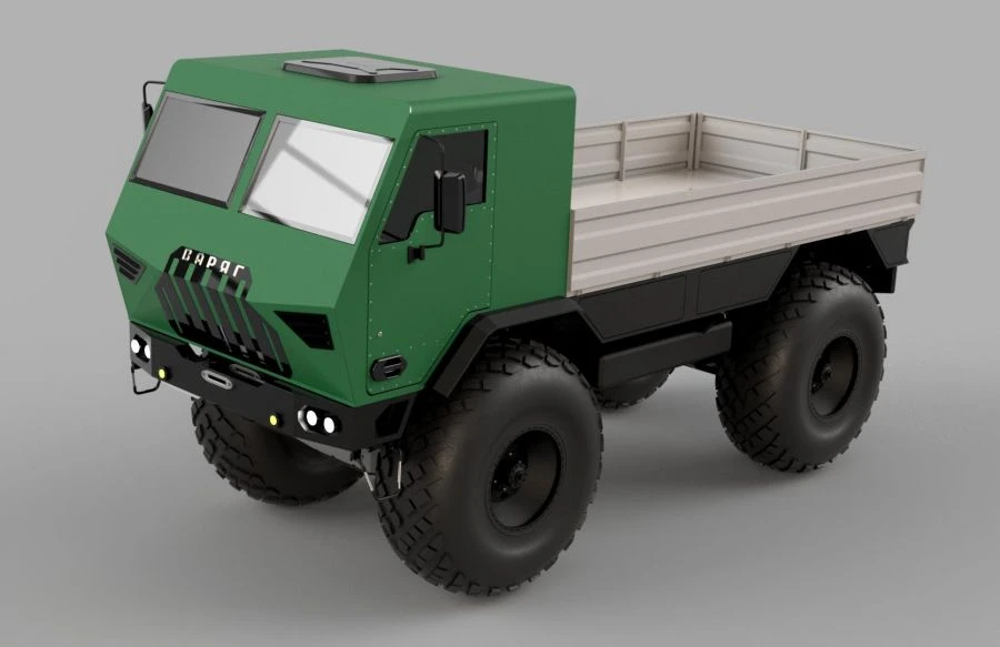 Snow and Swamp Vehicle "VARYAG M Pickup