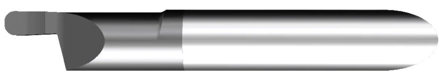 Solid Carbide Insert for Internal Radius Grooving ZFL.6-62L15-WR100 M20P