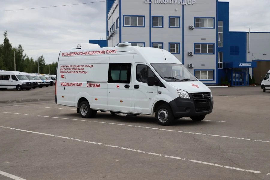 Mobile Medical Complex on GAZ Vehicle Chassis Type 2250 Modification 2250C6