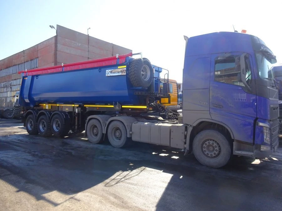 Dump Semi-Trailer 951052 for Bulk Material Transportation