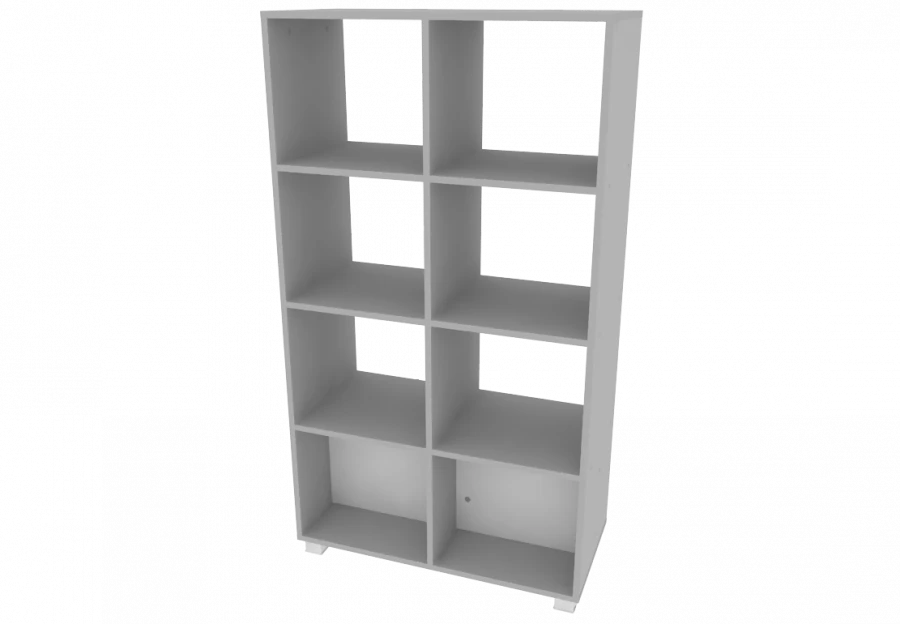 Open Double-Sided Shelf with 8 Compartments 798x380x1450mm