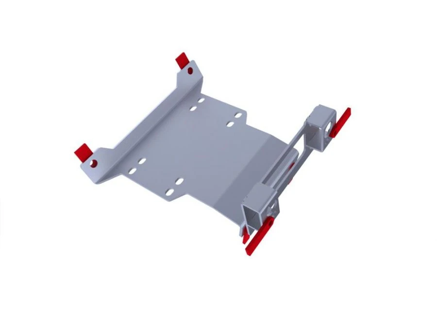 Winch Mounting Kit for UTV Polaris RZR 1000 (2 Parts) (2013-)