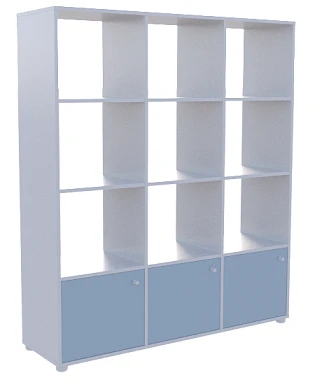 Wooden Office and Living Space Shelving Unit ST.4
