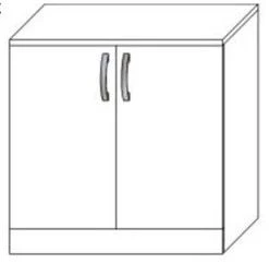 Storage Cabinet with Swing Doors for Retail Businesses