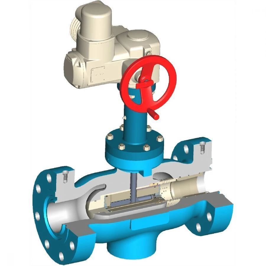 Asymmetric Control Valve (KRO) for Flow and Pressure Regulation