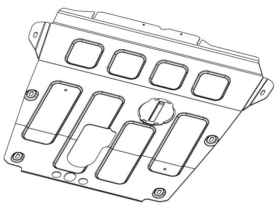 Metal Gearbox Protection for Dacia Duster MY14 (-2017)