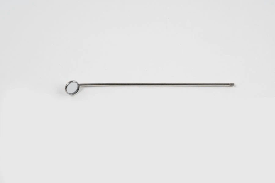 Surgical Gag Mirror for Throat and Nasopharynx, 12 mm