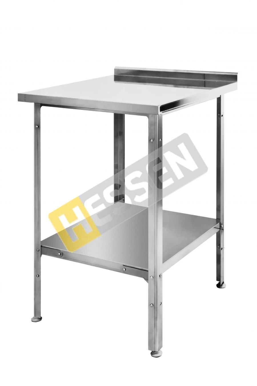 Production Table with Solid Shelf Wall-mounted (with Edge) SP 18*8