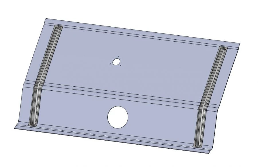 Complete Ceiling Panel for Vehicles - 5299-403-5702038-50