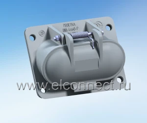 Panel Socket Connector for Flexible and Stationary Power Wiring - ShSh Model