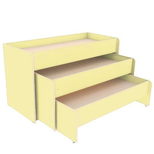 Triple Sleeper Children's Bed with Pull-Out Feature